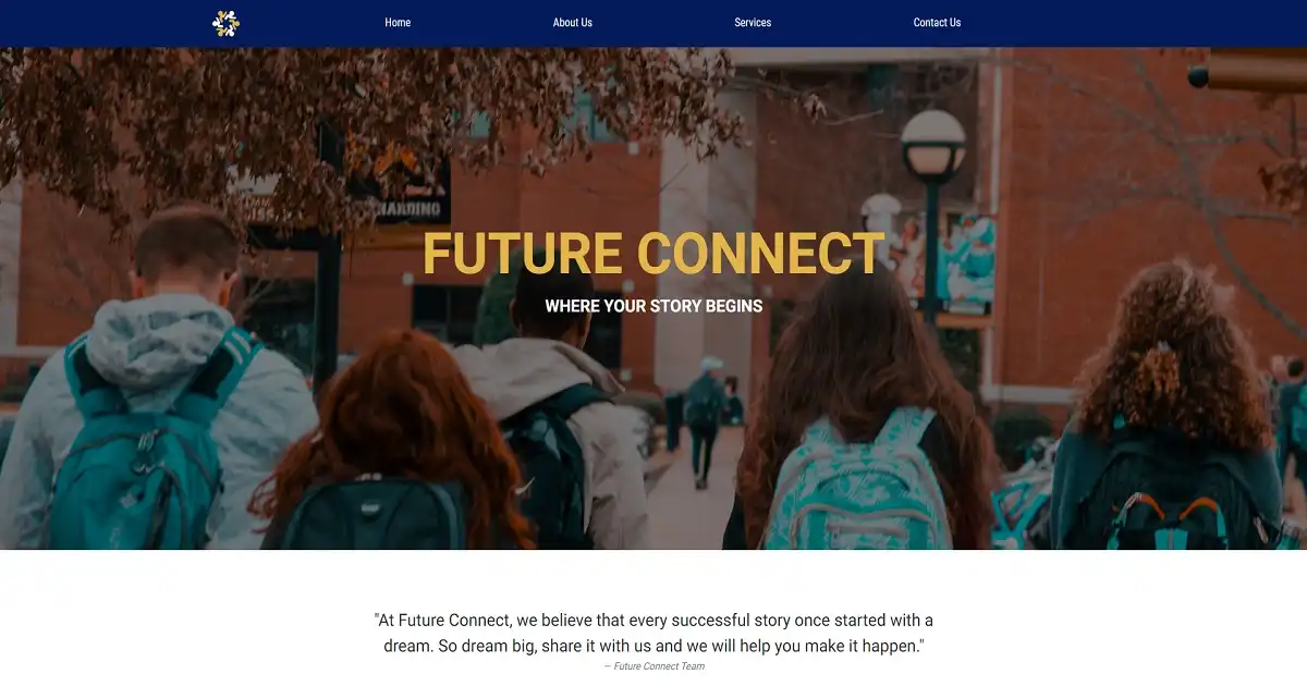 Future Connect, LLC Website Image